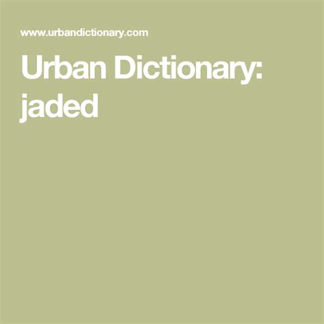Urban Dictionary: Jodied.